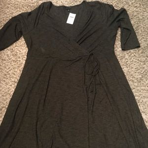 NWT Torrid Olive Knit Dress